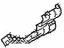 Honda 1F041-RBJ-003 Holder, Corrugated Downverter