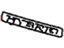 Honda 75723-TM8-A11 Emblem, Rear (Hybrid)