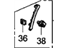 Honda 71108-SWA-000 Garnish, L. FR. Side