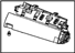 Honda 77330-SWA-A01ZA Tray Assy., Passenger *NH644L* (DARK WQ GUN METALLIC)