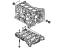 Honda 11000-RZA-810 Block Assy., Cylinder (DOT)