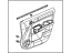 Honda 83501-SWA-A01ZD Lining, R. FR. Door (Lower) (Typea) (Black)