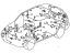 Honda 32109-S9V-A10 Wire Harness, Tailgate