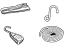 Honda 08L09-TA1-100R2 Strap Kit, Kayak