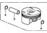 Honda 13010-R1A-A00 Piston Set (Std.)