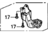 Honda 06150-TE0-A11 Bracket Kit, L. Headlight Mounting (B)