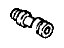 Honda 92101-10025-0A Bolt, Hex. (10X25)