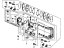 Honda 43018-TRT-A05 Caliper Sub-Assembly