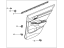 Honda 83703-SNA-A41ZB Lining, R. RR. Door (Lower) (Typeh) (Taupe/Ivory)