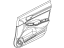 Honda 83503-SNX-A01ZA Lining, R. FR. Door (Lower) *NH167L* (GRAPHITE BLACK)