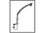 Honda 72365-SX0-003 Sub-Seal, L. FR. Door