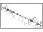 Honda 44011-SM1-984 Driveshaft Set, Driver Side