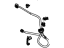 Honda 32165-THR-C00 SUB-WIRE, RR- BUMPER