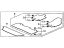 Honda 83600-THR-A20ZC FLOOR M*NH1212L 1*