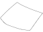 Honda 73111-THR-A61 Glass Set, Front