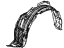 Honda 74150-TPG-A00 Fender Left, Front-Inner