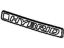 Honda 75723-TPG-A00 Emblem, Rear-Hybrid