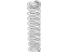 Honda 51401-SDA-A13 Spring, Front