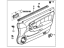 Honda 83550-SDN-A52ZC Lining Assy., L. FR. Door *NH167L* (GRAPHITE BLACK)