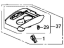 Honda 77295-TG7-A61ZB PNL, CONSOLE (TYPEE)