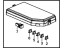 Honda 38256-T6Z-A02 COVER, RELAY BOX