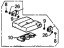 Honda 82180-T6Z-A41ZH ARMREST *YR507L*