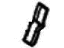 Honda 81521-SH2-A12ZB Cover, Left Front Seat-Back Trim (Graphite Black)