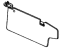 Honda 83280-SH2-A12ZB Sunvisor Assembly, Driver Side (Half Black)