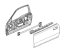 Honda 67010-SS0-A01ZZ Panel, R. FR. Door