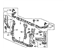 Honda 60400-SCV-A50ZZ Bulkhead, Front