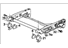 Honda 81290-SHJ-A02 Riser Assy., R. Middle Seat