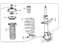 Honda 51601-SHJ-L52 Shock Absorber Assembly, Right Front
