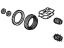 Honda 01463-S7A-N01 Caliper Set, FR.
