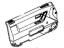 Honda 83551-SF1-A02ZA Base, L. *NH83L* (OFF BLACK)