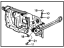 Honda 76131-SF1-G01ZZ Retractable, L. Headlight