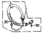 Honda 80315-SF1-A11 Hose, Discharge