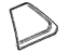 Honda 73316-SF1-900 Glass, R. Quarter (Bronze)