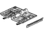 Honda 65100-SF1-A01ZZ Floor, FR.