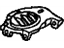 Honda 77470-SCV-A01ZA Garnish, Defroster *NH167L* (Driver Side) (GRAPHITE BLACK)