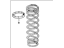 Honda 52441-SH1-A01 Spring, Rear (Rissc)