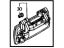 Honda 72140-SH4-A11ZD Handle Assy., R. FR. (Outer) *R66M* (Mitsui Kinzoku) (CARDINAL RED METALLIC)