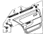 Honda 83750-SH4-A70ZA Lining Assy., L. RR. Door *B49L/B49L* (FAIR BLUE/FAIR BLUE)
