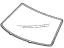 Honda 73100-SH4-A01 Glass Assembly, Front Windshield (Blue)