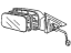 Honda 76253-SH3-A11 Mirror, Driver Side (Flat)