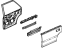 Honda 67550-SH4-A10ZZ Panel, L. RR. Door
