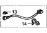 Honda 81152-SNA-A11 Cord, FR. Seat SPS