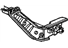 Honda 83543-SVA-A02ZB Grip, R. (Inner) *NH167L* (GRAPHITE BLACK)