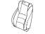 Honda 81521-TVC-L31ZA Cover, Left Front Seat-Back Trim (Wisteria Light Gray) (Leather)