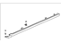 Honda 71800-SDA-A01 Garnish Assy., R. Side Sill