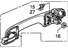 Honda 72140-SDA-A71 Handle Assembly, Right Front Door (Outer)